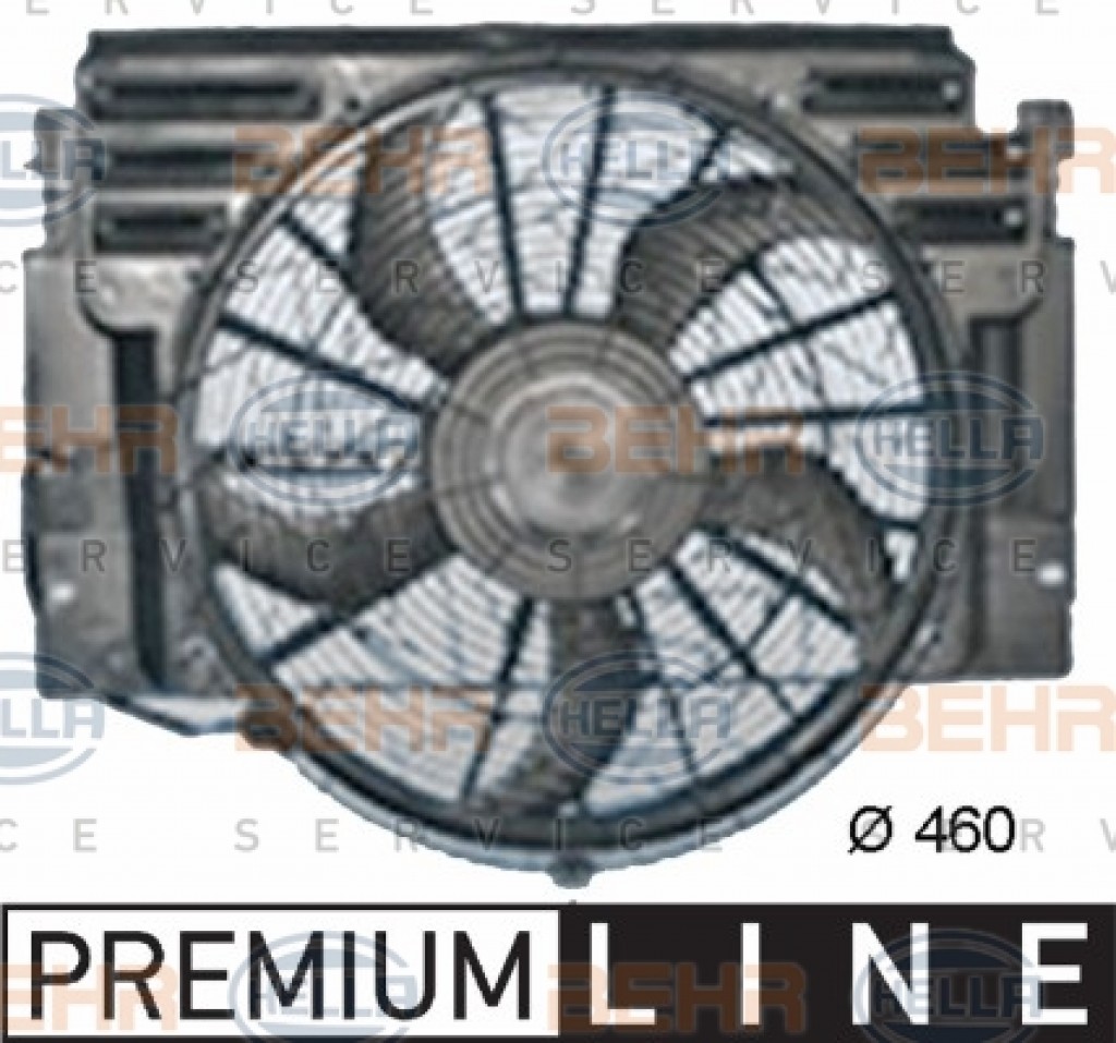 Air Conditioning Pusher Fan E53 X5
